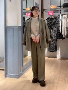 miyuさん（レディース・158cm）の冬コーディネート