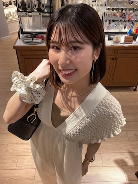 「アイテム（ワンピース/ドレス）」を使った、miyuさん（レディース・158cm・20代）の夏コーディネート