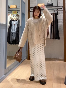 miyuさん（レディース・158cm）の冬コーディネート