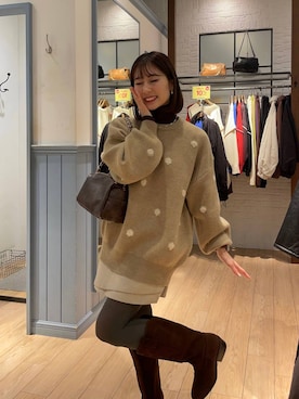 miyuさん（レディース・158cm）の冬コーディネート