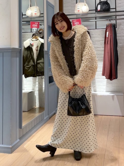 セール】プードルファーブルゾン 612843（ブルゾン）｜LOWRYS FARM