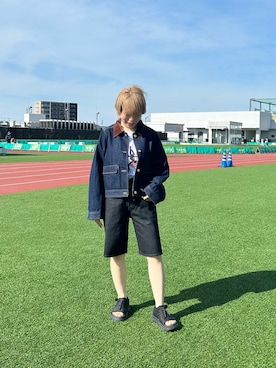「GOOD ROCK SPEED（グッドロックスピード）のアイテム」を使った、uki_nolさん（レディース・150cm）の夏コーディネート