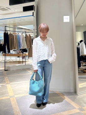 「NOLLEY’S（ノーリーズ）のアイテム」を使った、uki_nolさん（レディース・150cm）の冬コーディネート