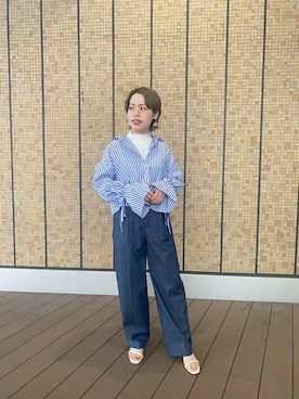 「アイテム（サンダル）」を使った、uki_nolさん（レディース・150cm）の冬コーディネート