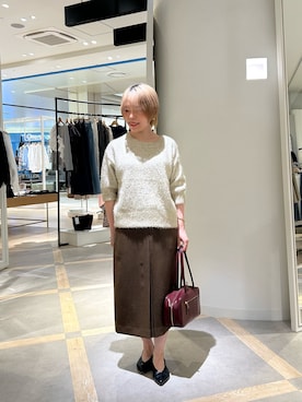 「Aラインスカート」｜uki_nolさん（レディース・150cm）の秋コーディネート