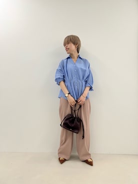 「着映えトップス」｜uki_nolさん（レディース・150cm）の夏コーディネート