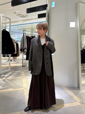 「オーバーサイズジャケット」｜uki_nolさん（レディース・150cm）の秋コーディネート