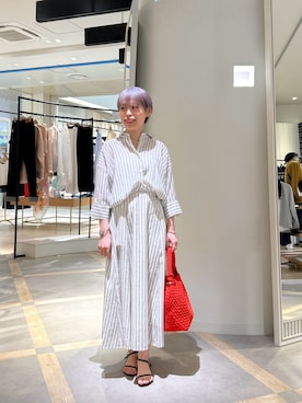 「NOLLEY’S（ノーリーズ）のアイテム（トップス）」を使った、uki_nolさん（レディース・150cm）の春コーディネート