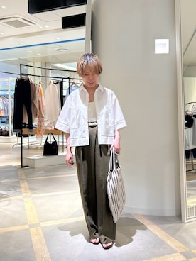 「grace grace （グラスグラス）のアイテム」を使った、uki_nolさん（レディース・150cm）の春コーディネート