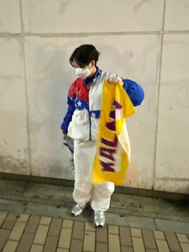 「メンズライクコーデ」｜「アイテム（ナイロンジャケット）」を使った、トマトパスタさん（レディース・155cm）の秋コーディネート