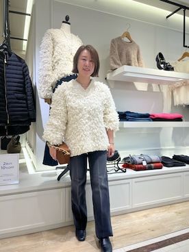 「Laraaji（ララージ）のアイテム（トップス）」を使った、SAYOKOさん（レディース・150cm）の秋コーディネート