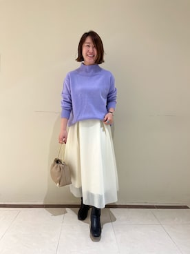 ウォッシャブルシアーダンボールタックスカートを使った人気