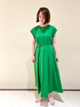 「NOLLEY’S（ノーリーズ）のストラップサンダル（サンダル）」を使った、SAYOKOさん（レディース・150cm）の夏コーディネート