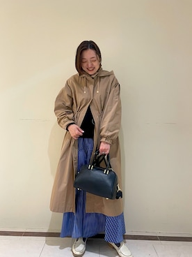 「NOLLEY’S（ノーリーズ）のアイテム（その他アウター）」を使った、ichinoさん（レディース・155cm）の秋コーディネート