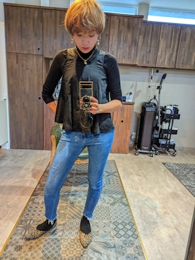 leemiesuさん（レディース・171cm）の冬コーディネート