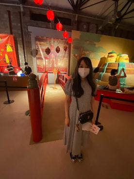「miu miu（ミュウミュウ）のアイテム（スニーカー）」を使った、mugiさん（レディース・153cm）の秋コーディネート