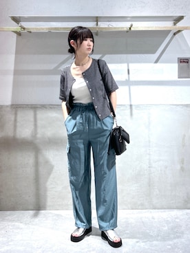 chinatsu.さん（レディース・163cm）の夏コーディネート