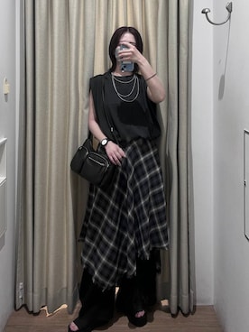 「アイテム（アクセサリー）」を使った、chinatsu.さん（レディース・163cm・20代）の夏コーディネート