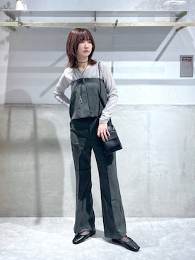 「アイテム（その他トップス）」を使った、chinatsu.さん（レディース・163cm・20代）の夏コーディネート