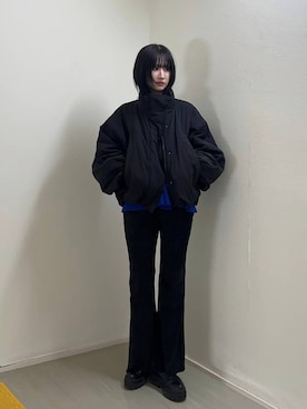 「アイテム（その他アウター）」を使った、chinatsu.さん（レディース・163cm・20代）の秋コーディネート