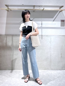「アイテム（その他トップス）」を使った、chinatsu.さん（レディース・163cm・20代）の春コーディネート