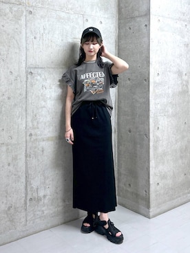 「骨格ウェーブ」｜chinatsu.さん（メンズ・163cm・20代）の夏コーディネート