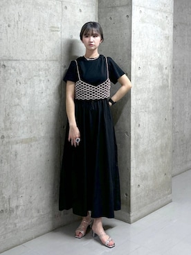 「アイテム（その他トップス）」を使った、chinatsu.さん（レディース・163cm・20代）の春コーディネート