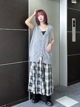 「アイテム（ブーツ）」を使った、chinatsu.さん（レディース・163cm・20代）の秋コーディネート