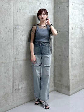 chinatsu.さん（レディース・163cm）の夏コーディネート