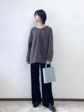 chinatsu.さん（レディース・163cm）の冬コーディネート