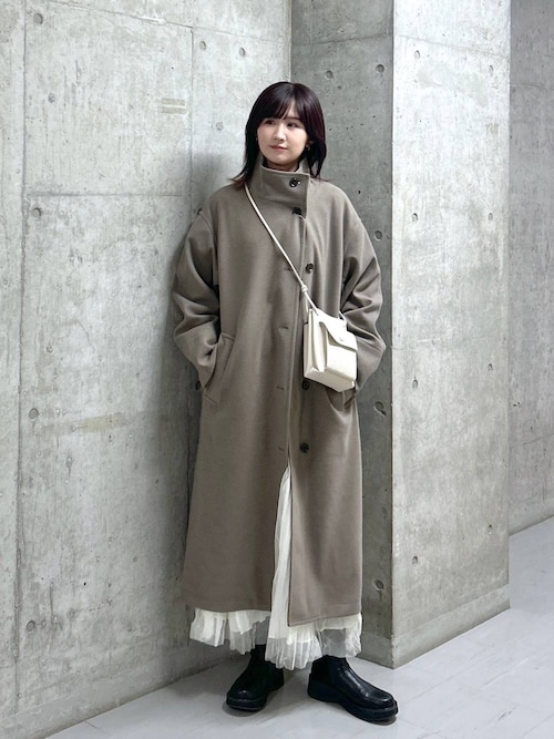 セール】ウーリーテックスタンドコート 197730（チェスターコート