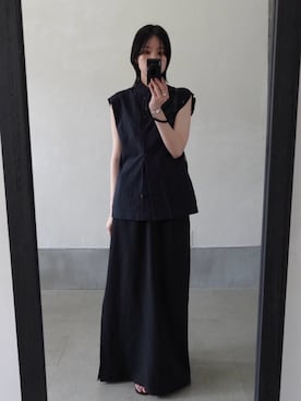 RIM.ARK staffさん(レディース・170cm)の夏コーディネート