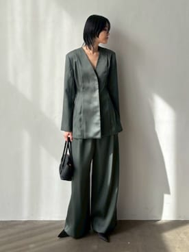 RIM.ARK staffさん（レディース・170cm）の春コーディネート