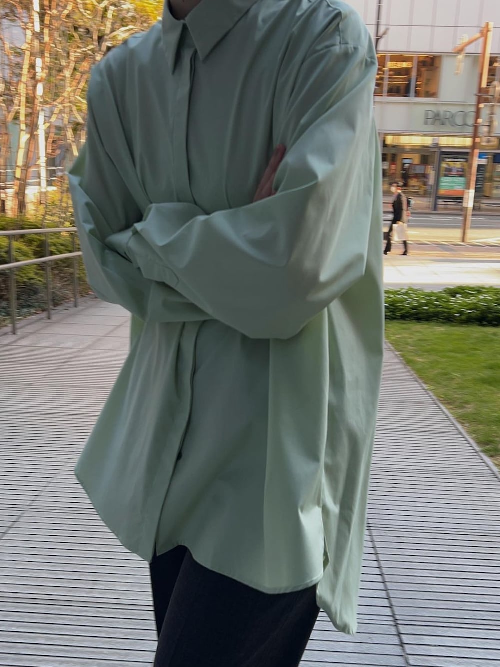 RIM.ARK（リムアーク）の「Oversized basic SH（シャツ/ブラウス 