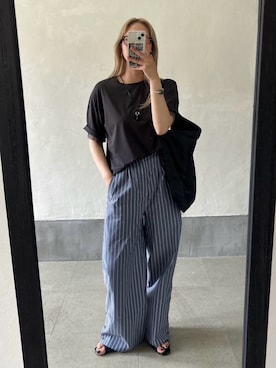 RIM.ARK staffさん(レディース・158cm)の夏コーディネート