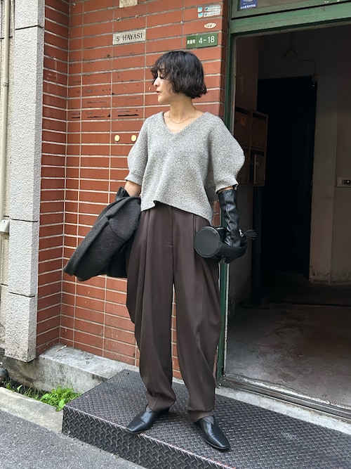 Drum leather clutch bag ドラムレザークラッチバッグ（クラッチバッグ