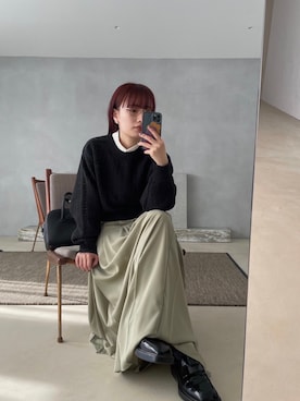 RIM.ARK staffさん（レディース・160cm）の冬コーディネート