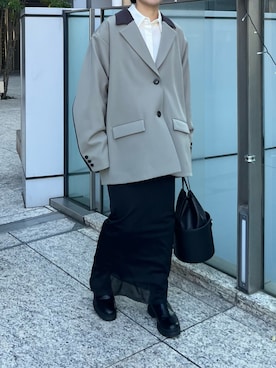 ジャケット・アウター RIM.ARK Double breasted setting JK RIM.ARK（リムアーク）の「Double breasted setting JK ダブル