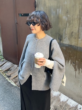 RIM.ARK staffさん（レディース・160cm）の冬コーディネート