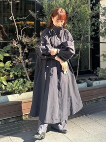 komekome RIM.ARK ワイドボリュームスプリングコート RIM.ARK（リムアーク）の「Sponging over set CT（ステンカラー