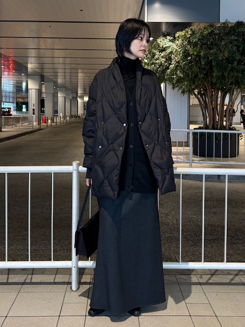 【RIM.ARK】スタイルアップドルマンダウンコート RIM.ARK（リムアーク）の「ｽﾀｲﾙｱｯﾌﾟﾄﾞﾙﾏﾝﾀﾞｳﾝｺｰﾄ（ダウンジャケット