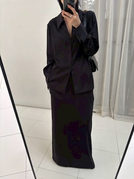 「オケージョンスタイル」｜RIM.ARK staffさん（レディース・170cm）の冬コーディネート