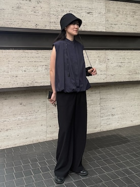 「RIM.ARK（リムアーク）のアイテム」を使った、RIM.ARK staffさん（レディース・169cm）の夏コーディネート