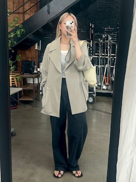 RIM.ARK staffさん（レディース・158cm）の春コーディネート