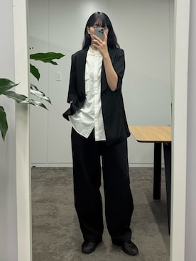 「RIM.ARK（リムアーク）のアイテム」を使った、RIM.ARK staffさん（レディース・169cm）の夏コーディネート