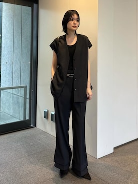 RIM.ARK staffさん（レディース・170cm）の春コーディネート