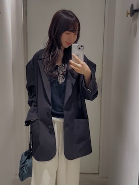 「RIM.ARK（リムアーク）のアイテム」を使った、RIM.ARK staffさん（レディース・164cm）の春コーディネート