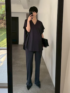 「RIM.ARK（リムアーク）のアイテム」を使った、RIM.ARK staffさん（レディース・171cm）の春コーディネート