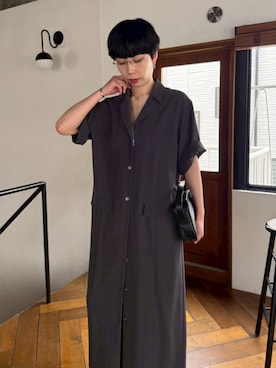 「RIM.ARK（リムアーク）のアイテム」を使った、RIM.ARK staffさん（レディース・171cm）の春コーディネート