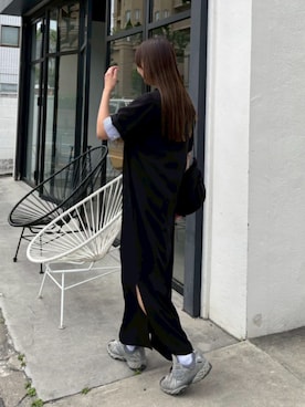 「RIM.ARK（リムアーク）のアイテム」を使った、RIM.ARK staffさん（レディース・168cm）の春コーディネート